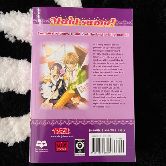 Maid Sama Manga Volumes 1&2 Shojo Beat - Picture 2 of 7